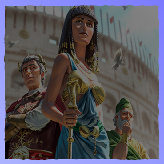 7 Wonders - Leaders | Expansion Retrograde Collectibles 7 Wonders, Ancient, Board Game, Card Game, City Builder, Civilization Builder, Economic, Family, His Board Games