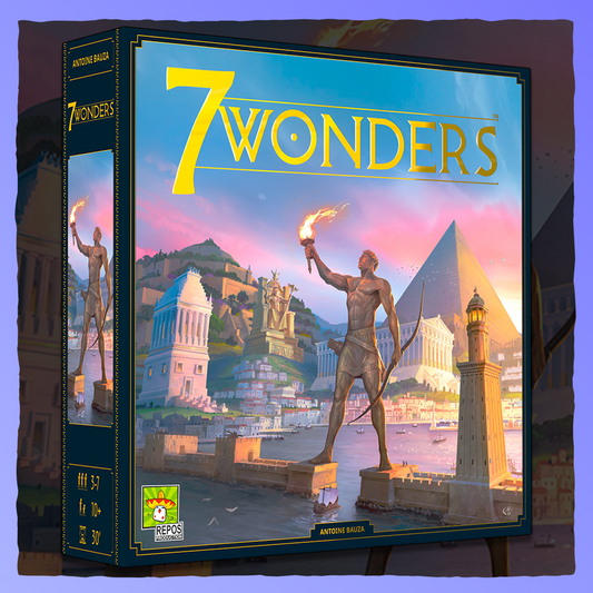 7 Wonders - New Edition | Repos Production Retrograde Collectibles 7 Wonders, Ancient, Board Game, Card Game, City Builder, Civilization Builder, Economic, Family, His Board Games