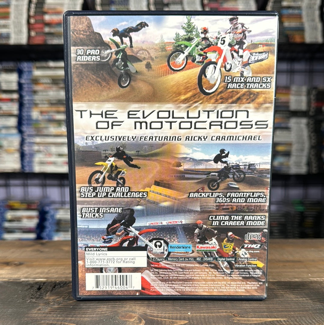 Playstation 2 - MX 2002 (featuring Ricky Carmichael)