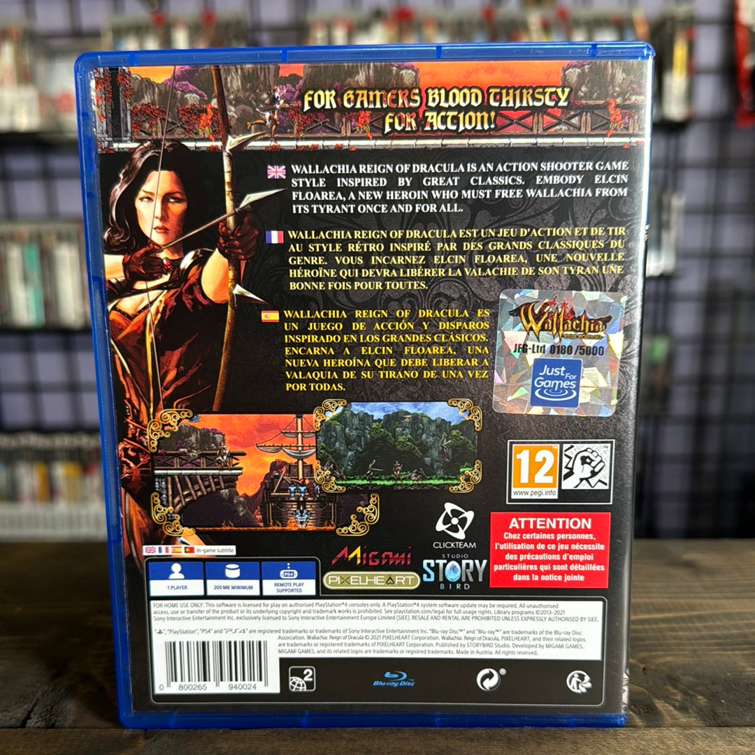 Wallachia Reign of Dracula Just Limited (Playstation 4 Wallachia Reign of Dracula Just Limited (Playstation 4