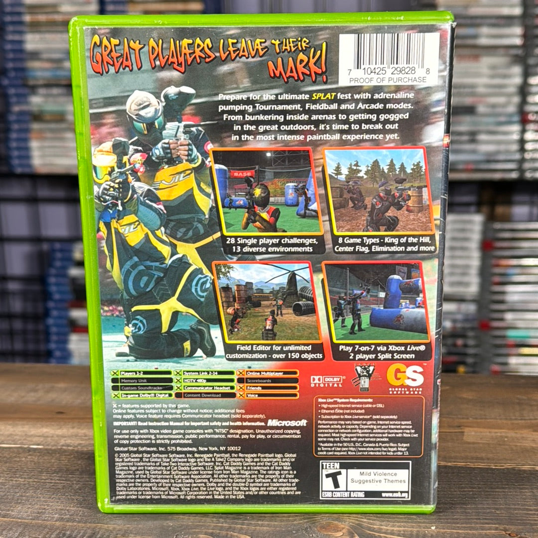 Xbox - Splat Magazine Renegade Paintball