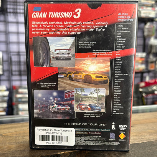 Playstation 2 - Gran Turismo 3 [Not for Resale]