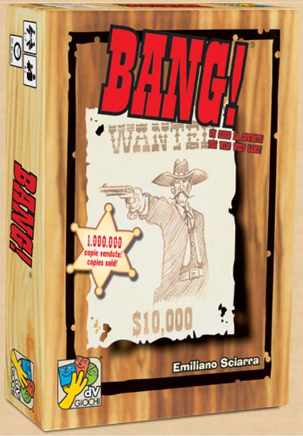 Bang!: 4th Edition Retrograde Collectibles Bang, Card Game, Party Game, Tabletop, Westerns, Wild West Non-Collectible Card 