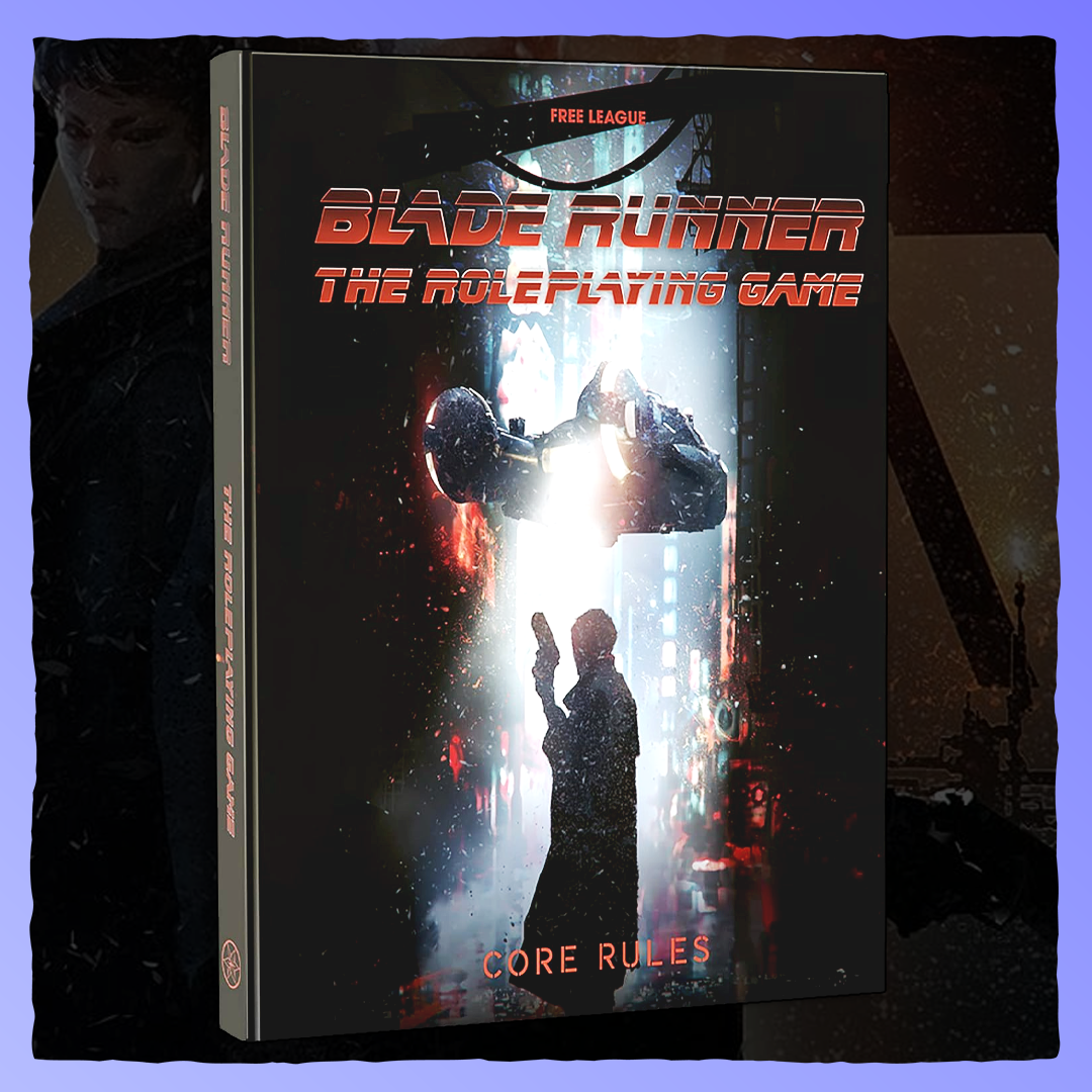 Blade Runner - The Roleplaying Game | Core Rulebook Retrograde Collectibles Blade Runner, Cyberpunk, Free League, Roleplaying Game, RPG, Sci-Fi, Science Fiction, TTRPG Role Playing Games 