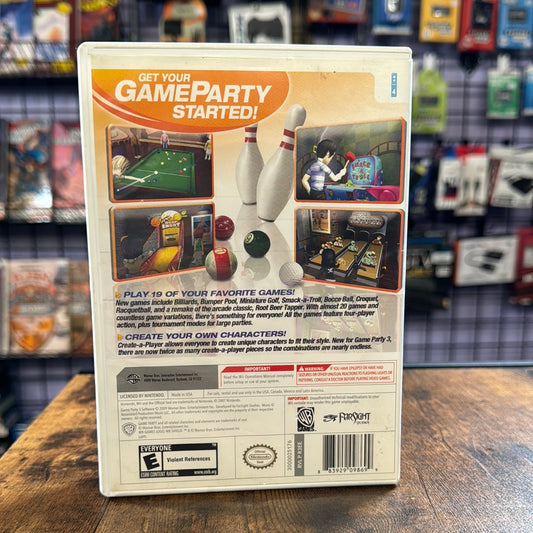 Nintendo Wii - Game Party 3