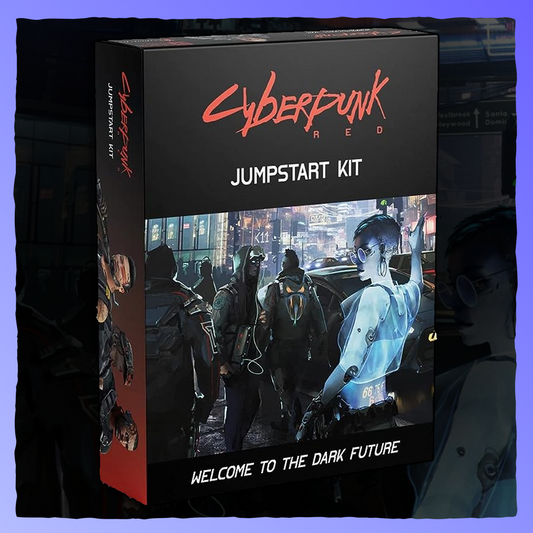 Cyberpunk RED - Jumpstart Kit Retrograde Collectibles Cyberpunk, Cyberpunk Series, R Talsorian Games, Roleplaying Game, RPG, TTRPG Role Playing Games 