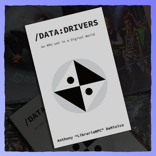DATA:DRIVERS - An RPG Set in a Digital World Retrograde Collectibles Indie, Programming, Roleplaying Game, RPG, Rules-Lite, Sci-Fi, Science Fiction, Tabletop, TTRPG, Uni Role Playing Games 