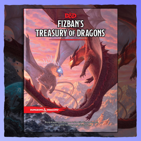 Dungeons & Dragons - Fizban's Treasury of Dragons [Fifth Edition] Retrograde Collectibles D&D, Dungeons & Dragons, Fantasy, Roleplaying Game, RPG, TTRPG, Wizards of the Coast, WotC Role Playing Games 
