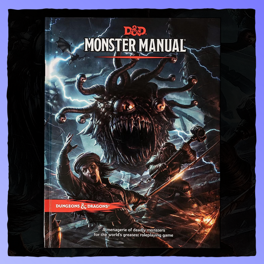 Dungeons & Dragons - Monster Manual [Fifth Edition] Retrograde Collectibles 5E, Adventure, D&D, d20, Dungeon Master, Dungeons and Dragons, Fifth Edition, Roleplaying, RPG, Rule Role Playing Games 