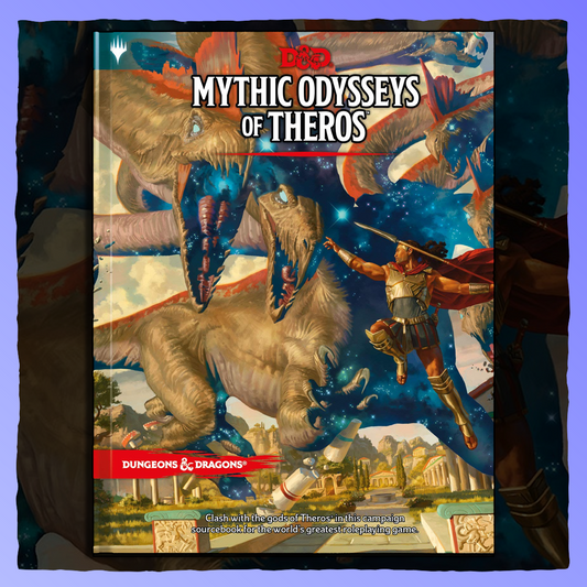 Dungeons & Dragons - Mythic Odysseys of Theros [Fifth Edition] Retrograde Collectibles Adventure, Character Sheets, D&D, d20, Fifth Edition, Magic the Gathering, MTG, Mythology, Roleplayi Role Playing Games 