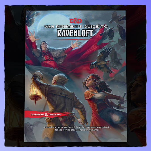 Dungeons & Dragons - Van Richten's Guide to Ravenloft [Fifth Edition] Retrograde Collectibles D&D, Dungeons & Dragons, Fantasy, Horror, Roleplaying Game, RPG, TTRPG, Wizards of the Coast, WotC Role Playing Games 