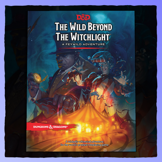 Dungeons & Dragons - Wild Beyond the Witchlight | A Feywild Adventure [Fifth Edition] Retrograde Collectibles Adventure, Character Sheets, D&D, d20, Feywild, Roleplaying, RPG, Sourcebook, TTRPG, Wizards of the  Role Playing Games 