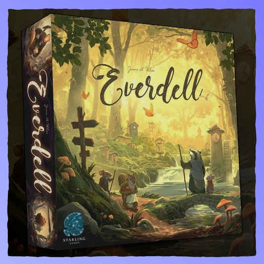 Everdell - Starling Games Retrograde Collectibles Animals, Board Game, Card Game, City Building, Everdell, Family, Fantasy, Hand Management, Starling  Board Games