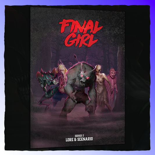 Final Girl - Lore and Scenario Book [Series 2] Retrograde Collectibles Analogue, Board Game, expansion, Horror, M Rated, Movies, Props, Single Player, Slasher, Tabletop, V Board Games 