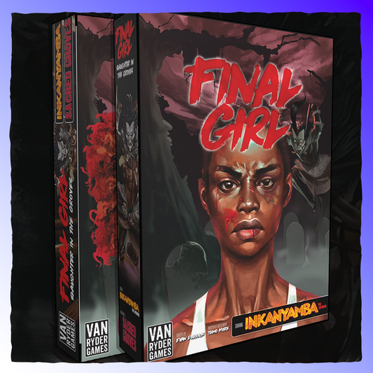 Final Girl - Slaughter in the Groves [Series 1] Retrograde Collectibles Analogue, Board Game, Horror, Inkanyamba, Movies, Single Player, Slasher, T Rated, Tabletop, Van Ryd Board Games 