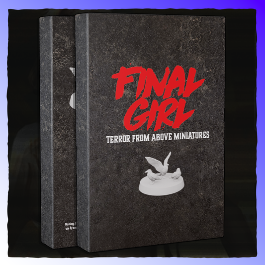 Final Girl - Terror from Above Miniatures Retrograde Collectibles Analogue, Board Game, expansion, Horror, M Rated, Movies, Props, Single Player, Slasher, Tabletop, V Board Games 