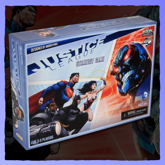 Justice League - Strategy Game Retrograde Collectibles Board Game, DC Comics, HeroClix, Justice League, PvP, Strategy, Superhero, WizKids Board Games