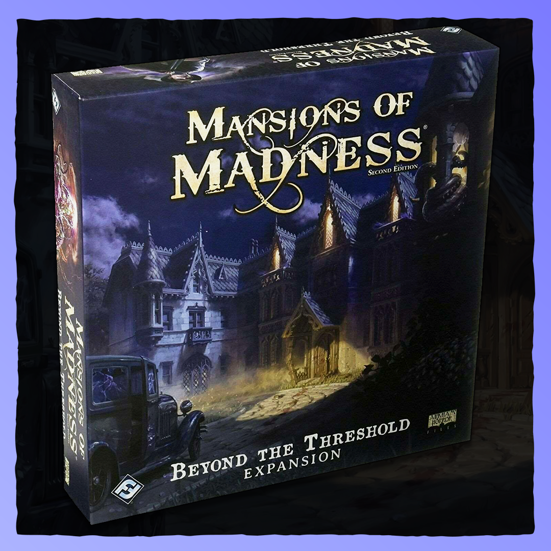 Mansions of Madness - Beyond the Threshold Expansion [Second Edition] Retrograde Collectibles Arkham Horror Files, Co-op, Cosmic Horror, Dice Game, Fantasy Flight Games, Hand Management, Horror, Board Games 