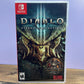 NINTENDO SWITCH - DIABLO III [ETERNAL COLLECTION] Retrograde Collectibles Action, Blizzard, CIB, Diablo Series, Hack and Slash, Multiplayer, Nintendo, Nintendo Switch, Rated  Preowned Video Game 