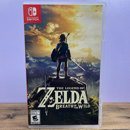 NINTENDO SWITCH - LEGEND OF ZELDA: BREATH OF THE WILD Retrograde Collectibles Action, Adventure, Amiibo Support, CIB, E10 Rated, Hyrule, Legend of Zelda, Link, Nintendo, Nintendo Preowned Video Game 