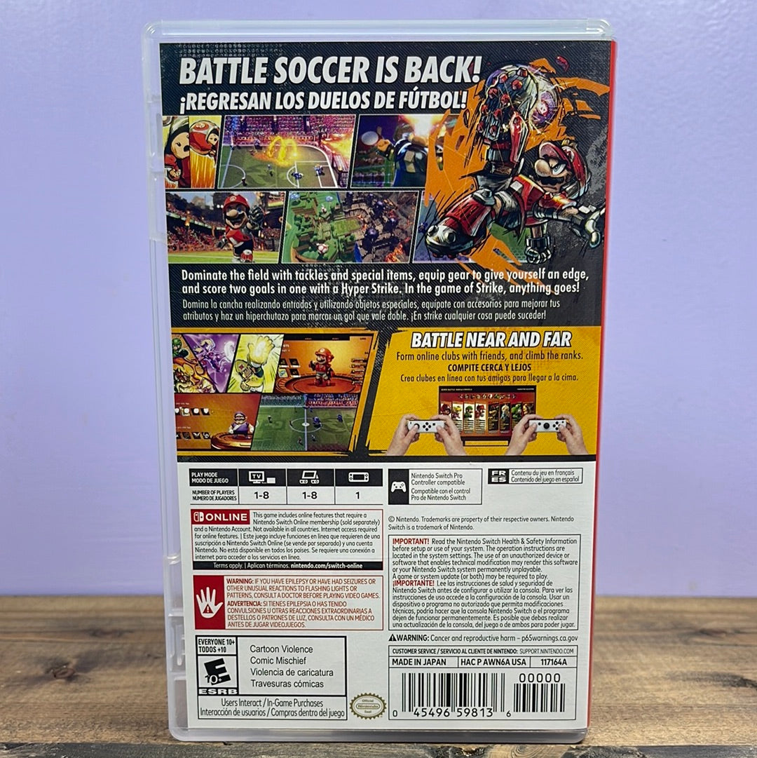 Mario Strikers: Battle League Football (Nintendo Switch, 2022) for