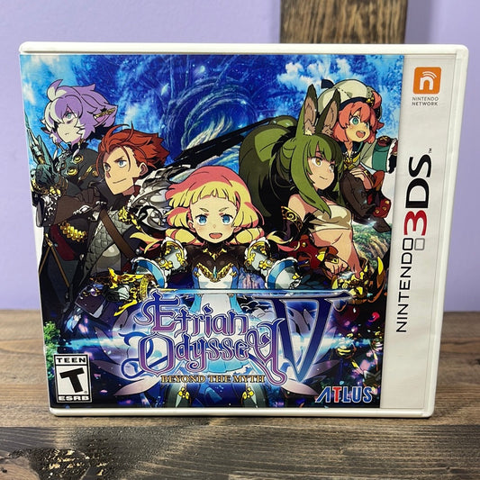 Nintendo 3DS - Etrian Odyssey V: Beyond the Myth Retrograde Collectibles Atlus, CIB, Etrian Odyssey Series, Fantasy, JRPG, Nintendo 3DS, RPG, T Rated, weeb Preowned Video Game