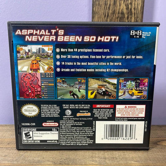 Nintendo DS - Asphalt 2: Urban GT Retrograde Collectibles Automobile, CIB, Driving, E10 Rated, Gameloft, Nintendo DS, Racing, Simulation, Ubisoft, Virtuos Preowned Video Game 