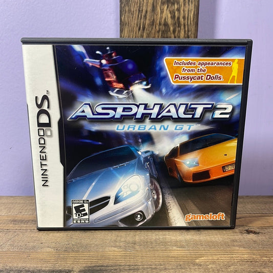 Nintendo DS - Asphalt 2: Urban GT Retrograde Collectibles Automobile, CIB, Driving, E10 Rated, Gameloft, Nintendo DS, Racing, Simulation, Ubisoft, Virtuos Preowned Video Game 