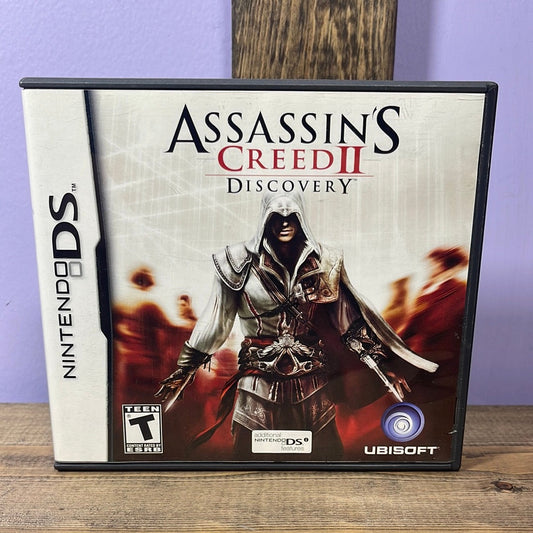 Nintendo DS - Assassin's Creed II: Discovery Retrograde Collectibles Action, Adventure, Assassin's Creed Series, CIB, Griptonite Games, Historical, Nintendo DS, T Rated, Preowned Video Game 