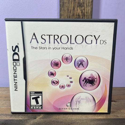 Nintendo DS - Astrology DS: The Stars in Your Hands Retrograde Collectibles Astrology, CIB, Deep Silver, Edutainment, Nintendo DS, Simulation, Sproing Interactive, T Rated Preowned Video Game 