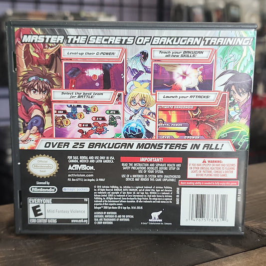 Nintendo DS - Bakugan Battle Trainer Retrograde Collectibles Action, Activision, Bakugan, CIB, DS, E Rated, Magic Pockets, Nintendo DS Preowned Video Game 