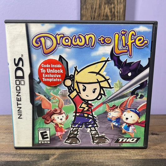 Nintendo DS - Drawn to Life Retrograde Collectibles 5TH Cell, Action, Adventure, CIB, E Rated, Nintendo DS, Sandbox, Single Player, THQ Preowned Video Game 