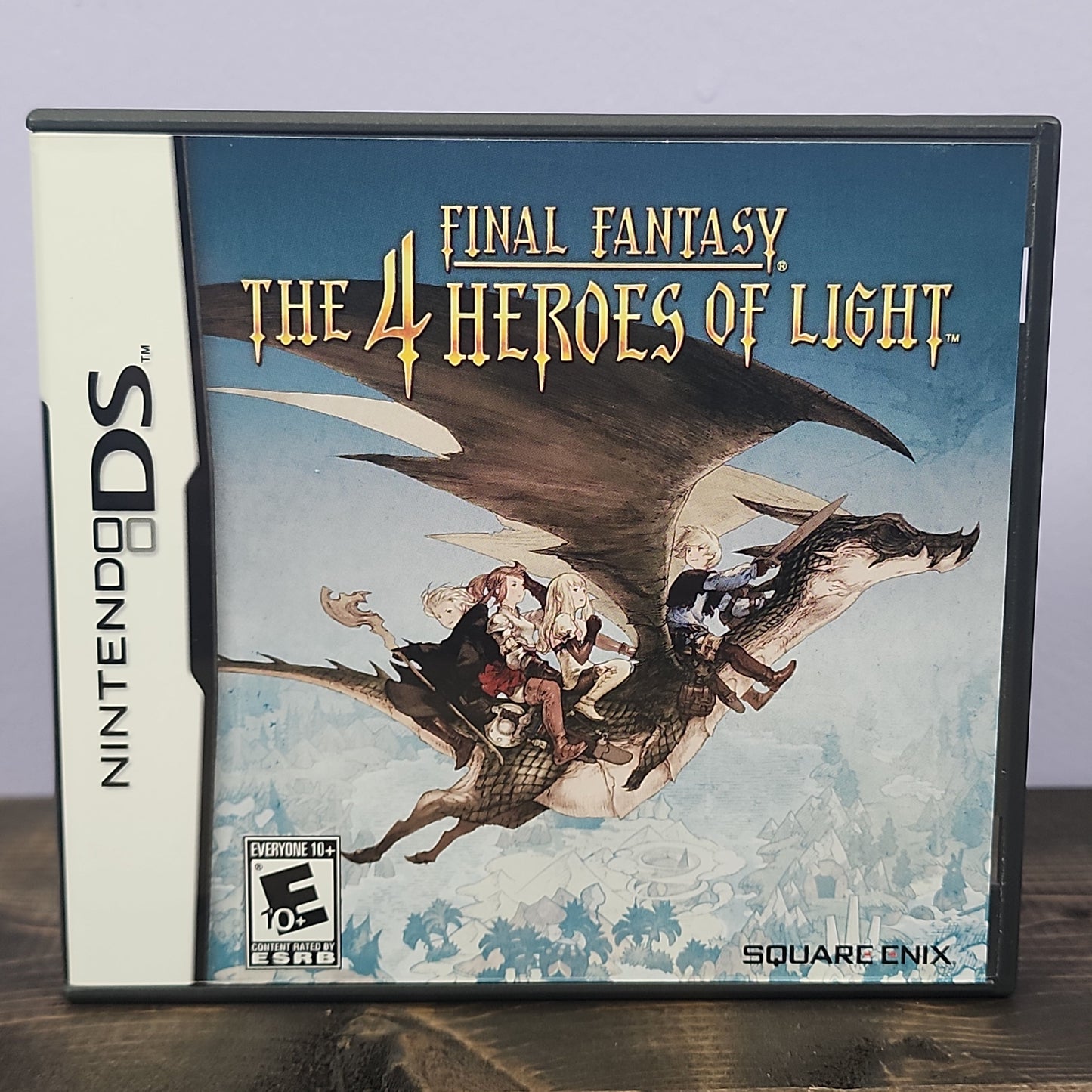 Nintendo DS - Final Fantasy: The 4 Heroes of Light Retrograde Collectibles CIB, DS, E10 Rated, Final Fantasy, JRPG, Nintendo, Nintendo DS, Roleplaying Game, RPG, Square Enix Preowned Video Game 