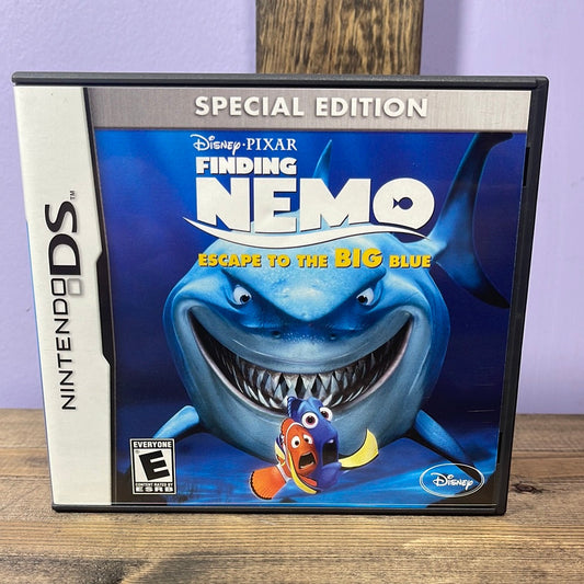 Nintendo DS - Finding Nemo Escape to the Big Blue Special Edition Retrograde Collectibles CIB, Disney, Dory, E Rated, Marlin, Mini-Games, Nemo, Nintendo DS, Pixar, Special Edition Preowned Video Game 