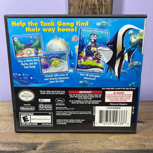 Nintendo DS - Finding Nemo Escape to the Big Blue Special Edition Retrograde Collectibles CIB, Disney, Dory, E Rated, Marlin, Mini-Games, Nemo, Nintendo DS, Pixar, Special Edition Preowned Video Game 