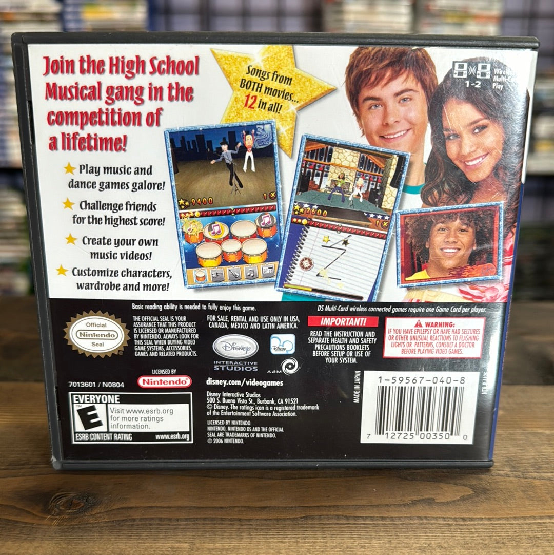 Nintendo DS - High School Musical: Makin the Cut Retrograde Collectibles CIB, Disney Interactive Studios, DS, E Rated, High School Musical, Movie Tie-In, Music, Nintendo DS, Preowned Video Game 