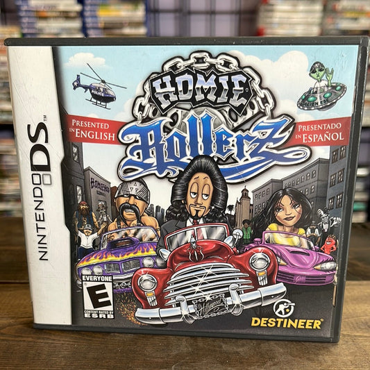 Nintendo DS - Homie Rollerz Retrograde Collectibles Action, CIB, E Rated, Kart Racing, Nintendo, Nintendo DS, Racing Preowned Video Game 