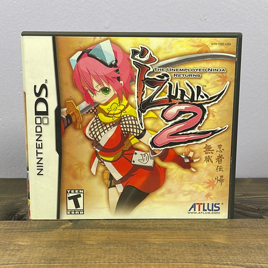 Nintendo DS - Izuna 2: The Unemployed Ninja Returns Retrograde Collectibles Anime, Atlus, CIB, DS, Izuna, Nintendo DS, Roguelike, T Rated, Weeb Preowned Video Game 