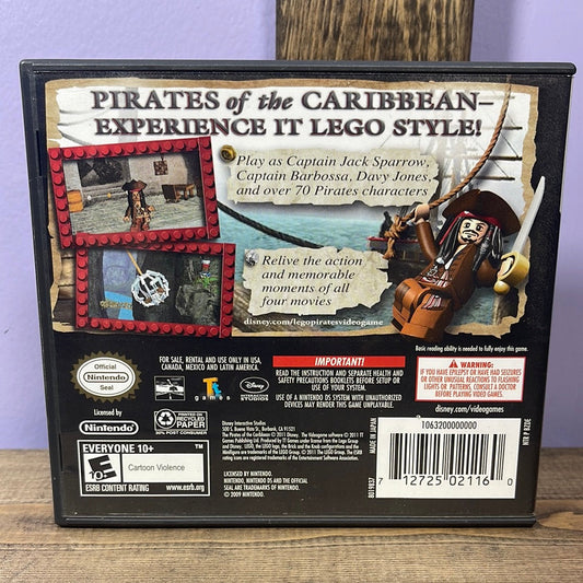 Nintendo DS - LEGO Pirates of the Caribbean: The Video Game Retrograde Collectibles Action, Adventure, CIB, Disney, E10 Rated, LEGO, Nintendo DS, Pirates, Pirates of the Caribbean, Tra Preowned Video Game 