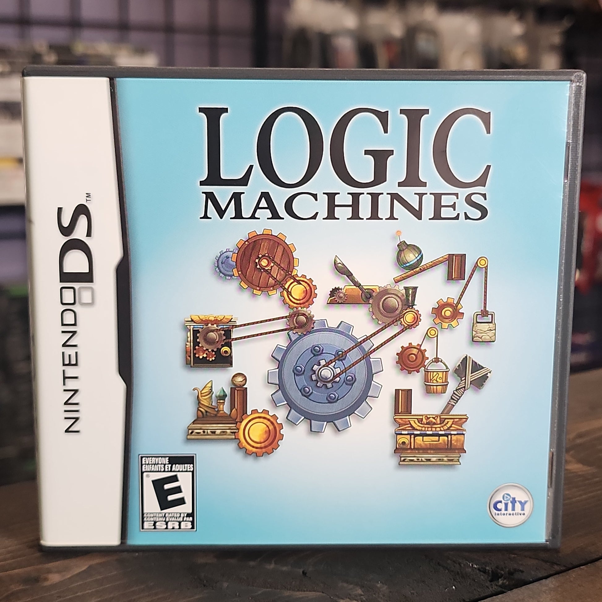 Nintendo DS - Logic Machines Retrograde Collectibles CIB, City Interactive, DS, E Rated, Logic, Nintendo DS, Puzzle Preowned Video Game 