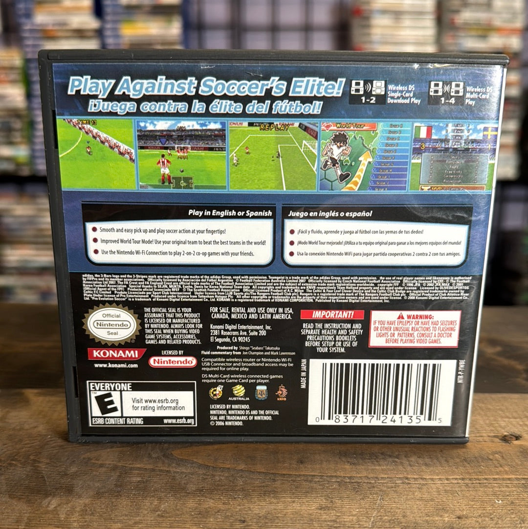 Nintendo DS - Pro Evolution Soccer 2008 Retrograde Collectibles CIB, DS, E Rated, Konami, Nintendo DS, PES, Pro Evolution Soccer, Simulation, Sports Preowned Video Game 