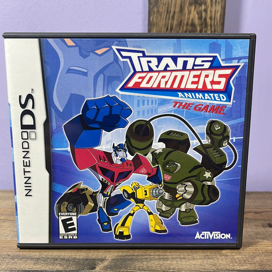 Nintendo DS - Transformers Animated The Game Retrograde Collectibles Activision, animated, Autobots, Bumblebee, CIB, Decepticons, E Rated, Megatron, Nintendo DS, Optimus Preowned Video Game 