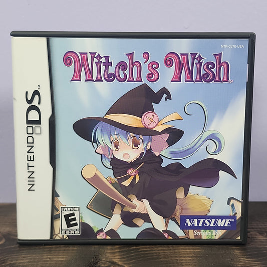 Nintendo DS - Witch's Wish Retrograde Collectibles anime, CIB, E Rated, Fantasy, Natsume, Nintendo, Nintendo DS, Tamsoft, Weeb Preowned Video Game 