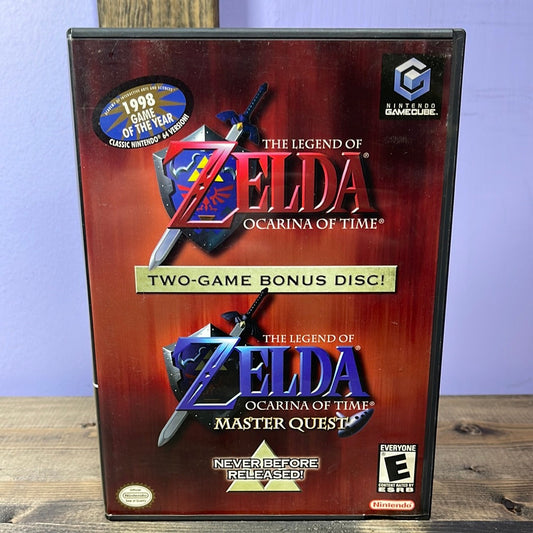 Nintendo GameCube - The Legend of Zelda | Ocarina of Time [Master Quest] Retrograde Collectibles Action, Adventure, CIB, E Rated, Gamecube, Legend of Zelda, Link, Master Quest, Nintendo Gamecube, O Preowned Video Game 