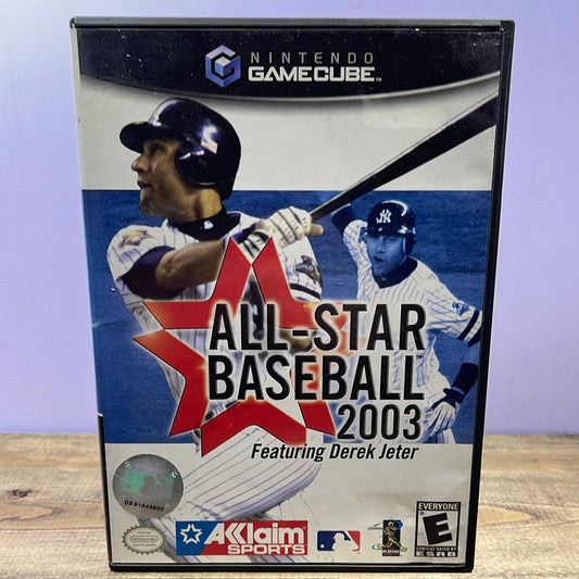 Nintendo Gamecube - All-Star Baseball 2003 Retrograde Collectibles 2003, Acclaim Sports, All Star Baseball, CIB, Derek Jeter, E Rated, Gamecube, MLB, Nintendo, Nintend Preowned Video Game 