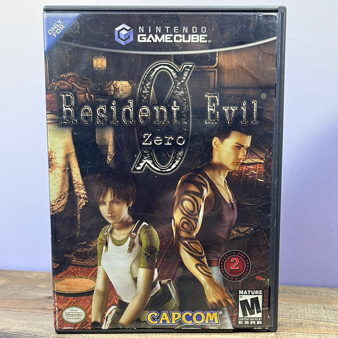 Nintendo Gamecube - Resident Evil Zero Retrograde Collectibles Adventure, capcom, CIB, Gamecube, Horror, M Rated, Nintendo Gamecube, Survival Horror, Zombie Preowned Video Game 