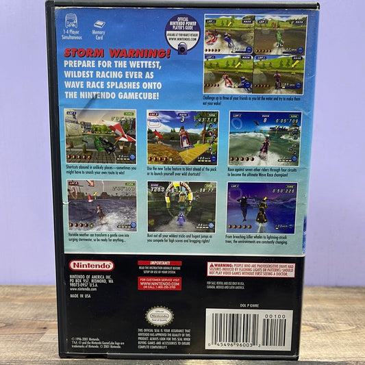 Nintendo Gamecube - Wave Race: Blue Storm Retrograde Collectibles Blue Storm, CIB, Driving, E Rated, Gamecube, Nintendo, Nintendo Gamecube, Racing, Sports, Wave Race Preowned Video Game