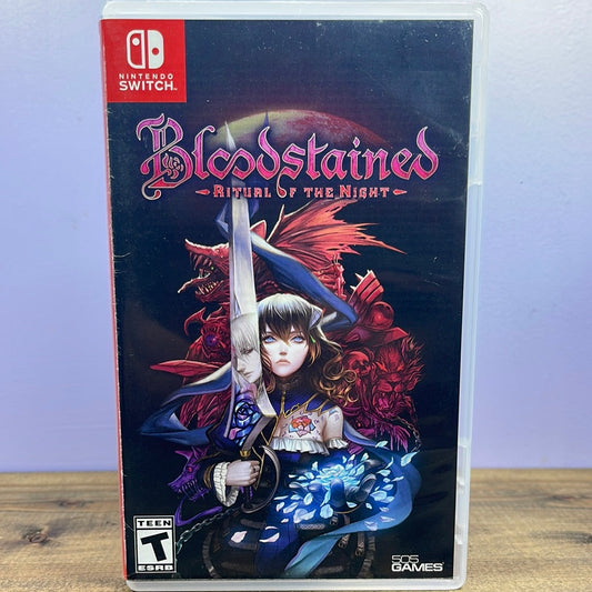 Nintendo Switch - Bloodstained Retrograde Collectibles 505Games, Action, ArtPlay, CIB, Nintendo, Nintendo Switch, Platformer, RPG, Switch, Teen Rated Preowned Video Game 
