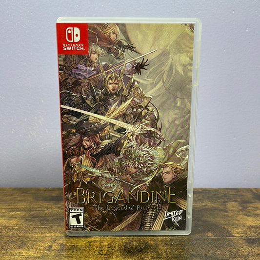 Nintendo Switch - Brigandine: The Legend of Runersia Retrograde Collectibles CIB, Fantasy, Grand Strategy, Happinet, Limited Run, Nintendo Switch, Roleplaying Game, RPG, Single  Preowned Video Game 