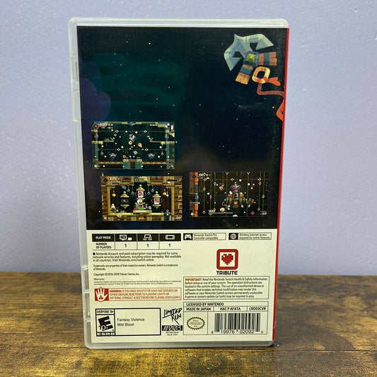 Nintendo Switch - Flinthook Retrograde Collectibles CIB, Limited Run, Nintendo Switch, Rogue Lite, Science Fiction, Side Scroller, Single Player, Switch Preowned Video Game 